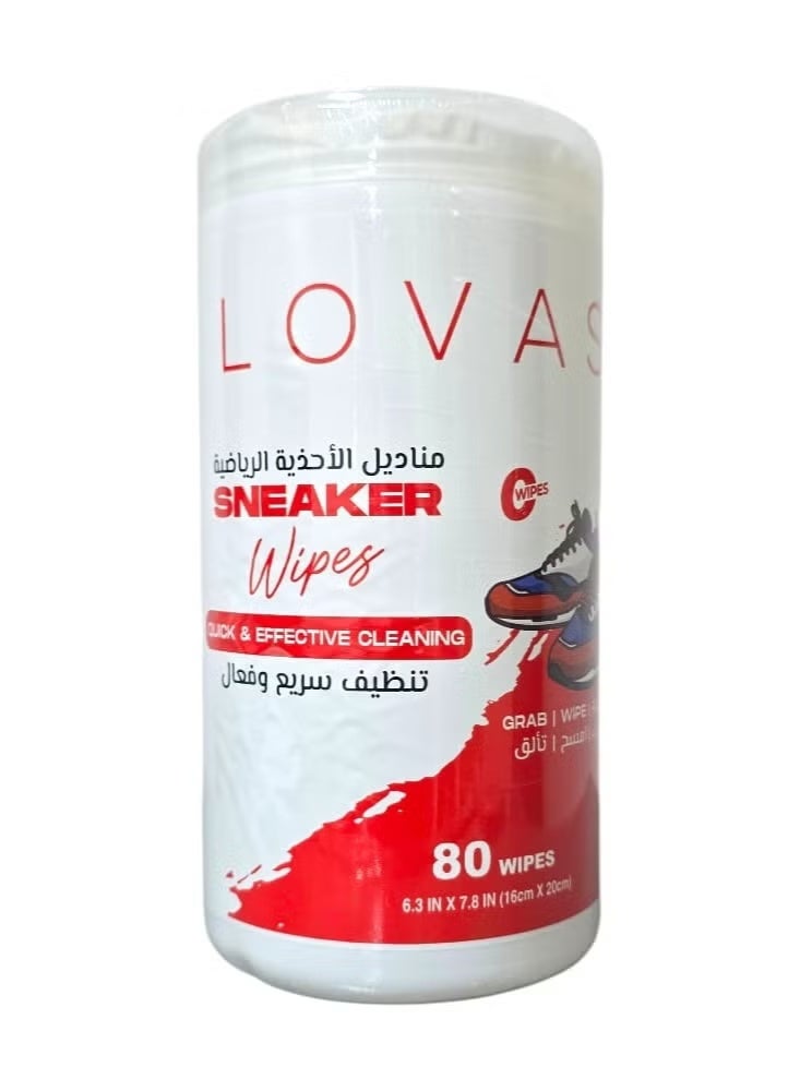Sneakar Wipes 80Wipes